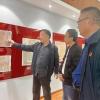 马新存一行到房山区没有共产党就没有新中国报纸展览馆调研
