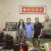 马新存一行到著名军旅书法家冯火春书法创作室参观学习